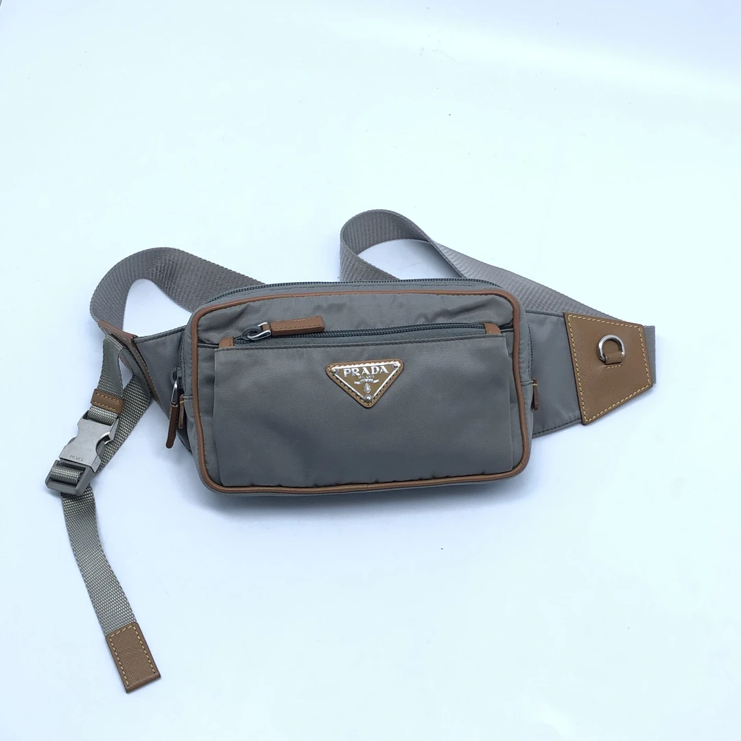 95新 Prada/普拉达 尼龙胸腰包/4088号时尚休闲百搭