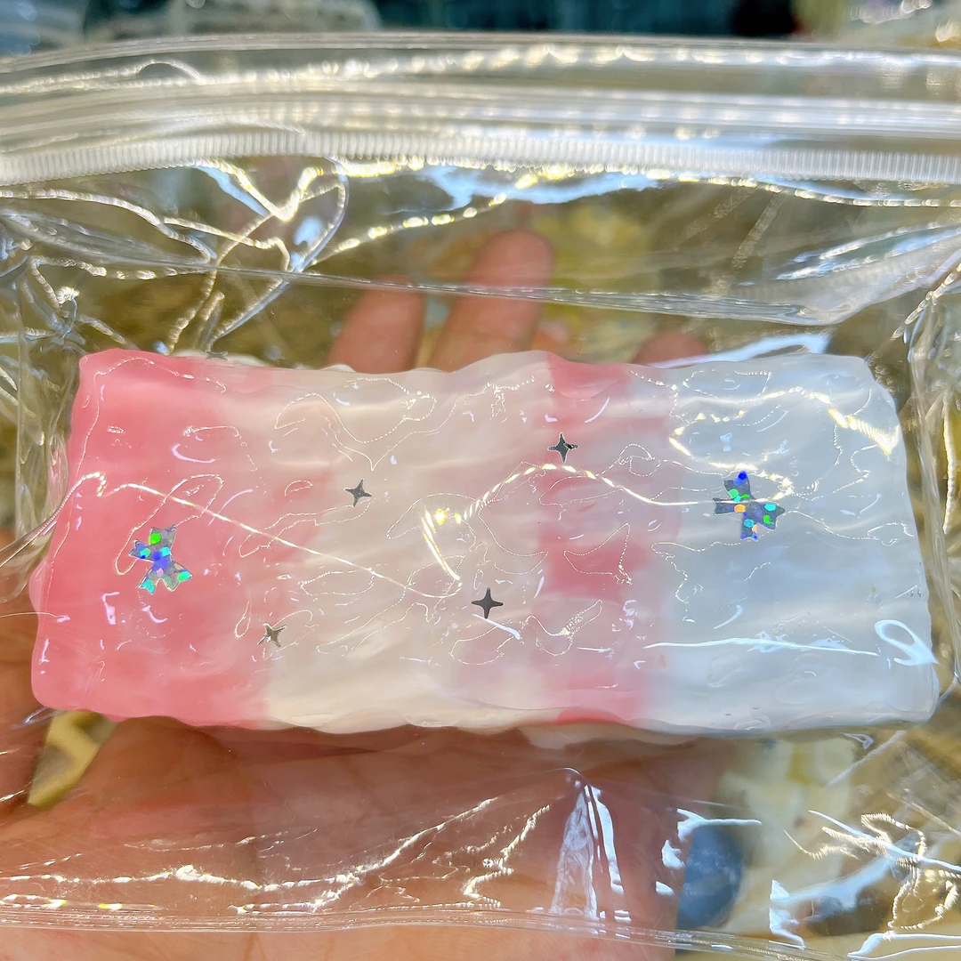 【梦幻芝士条】DIY食品级硅胶捏捏乐 完美主义勿拍