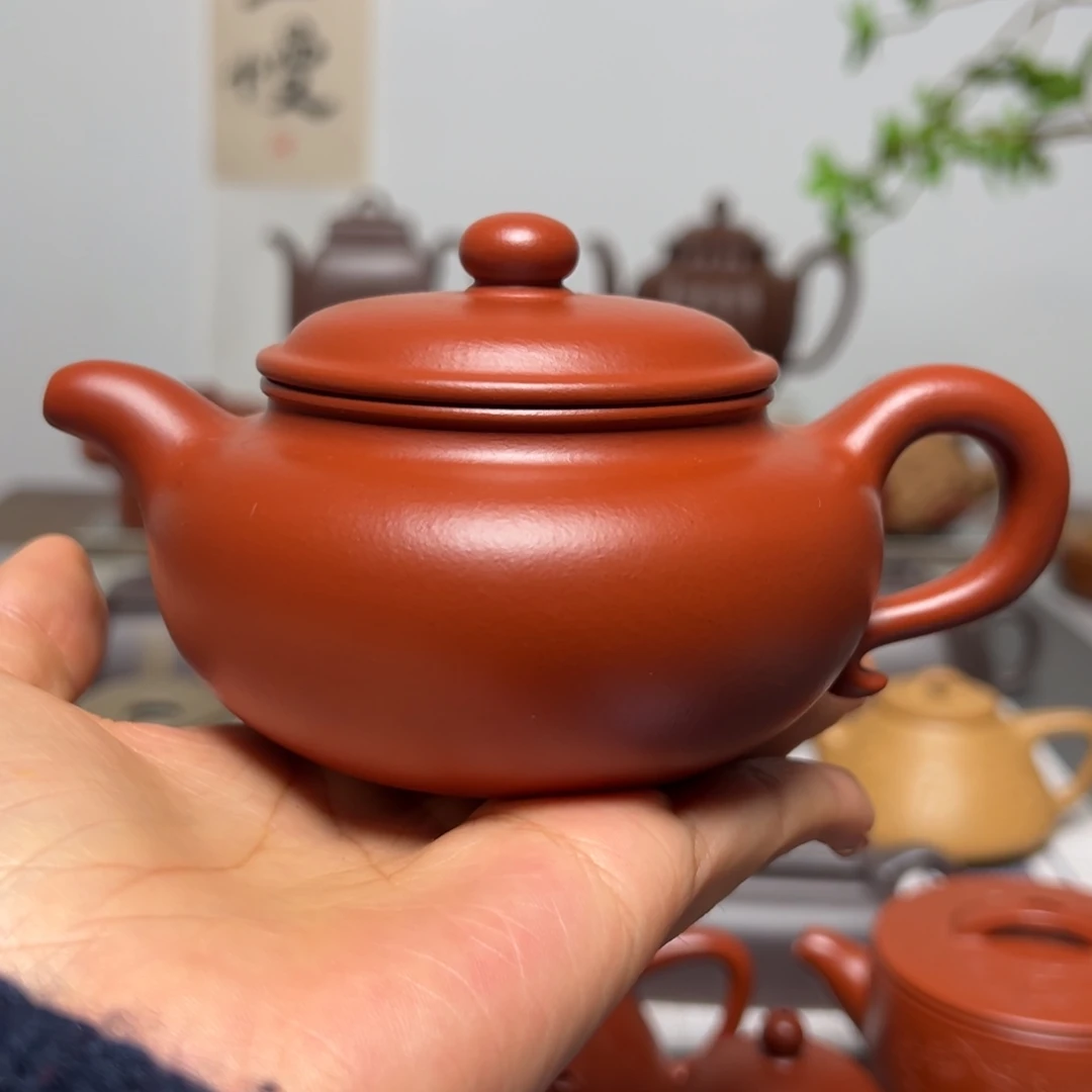 紫砂茶壶210cc全手工仿古