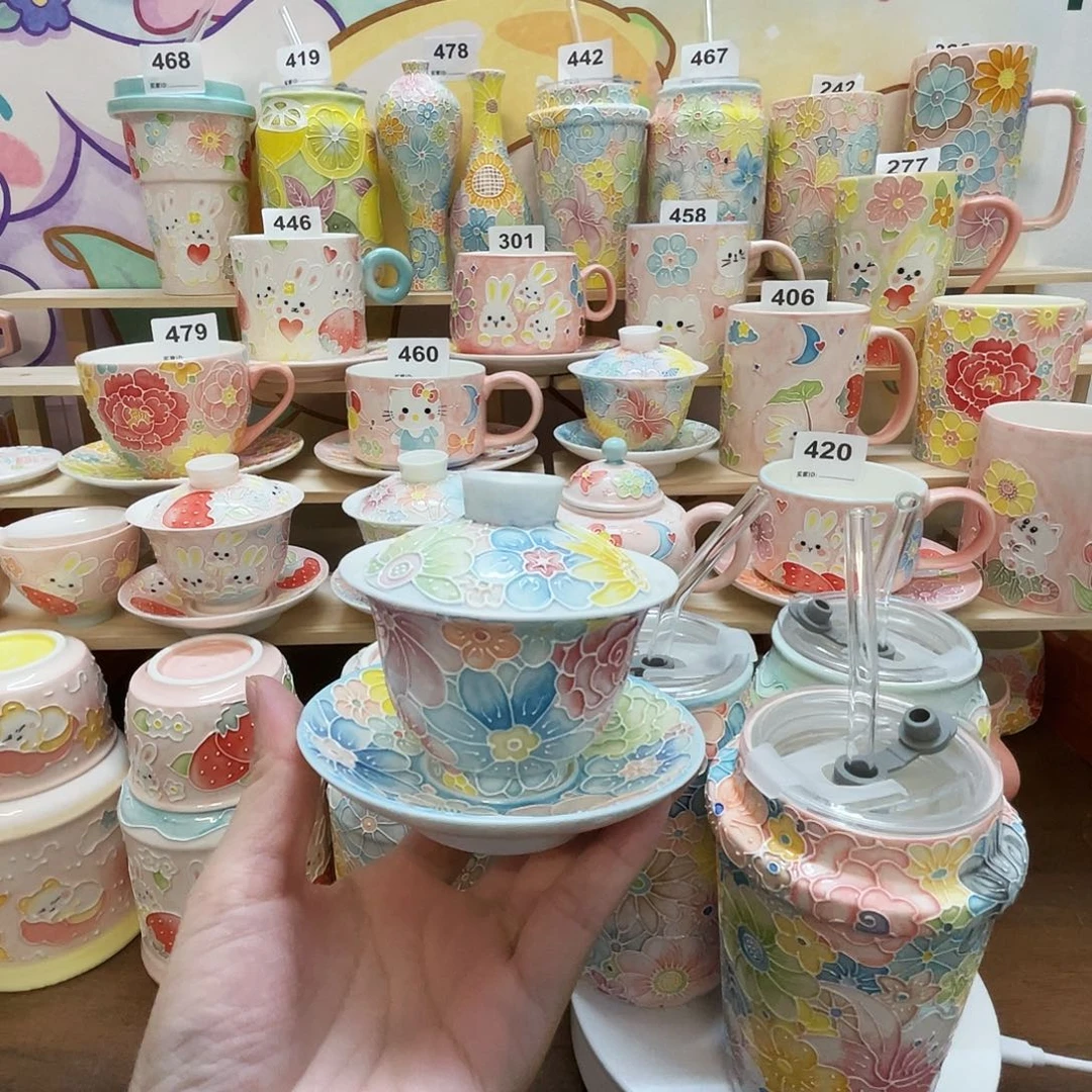 瓷片微瑕玉泥盖碗112