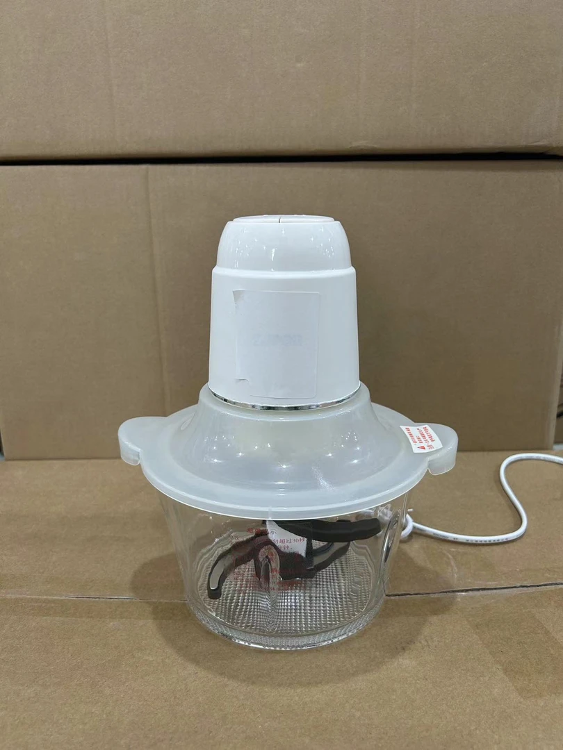 绞肉机家用电动小型绞菜机料理机大容量和面一体机白色