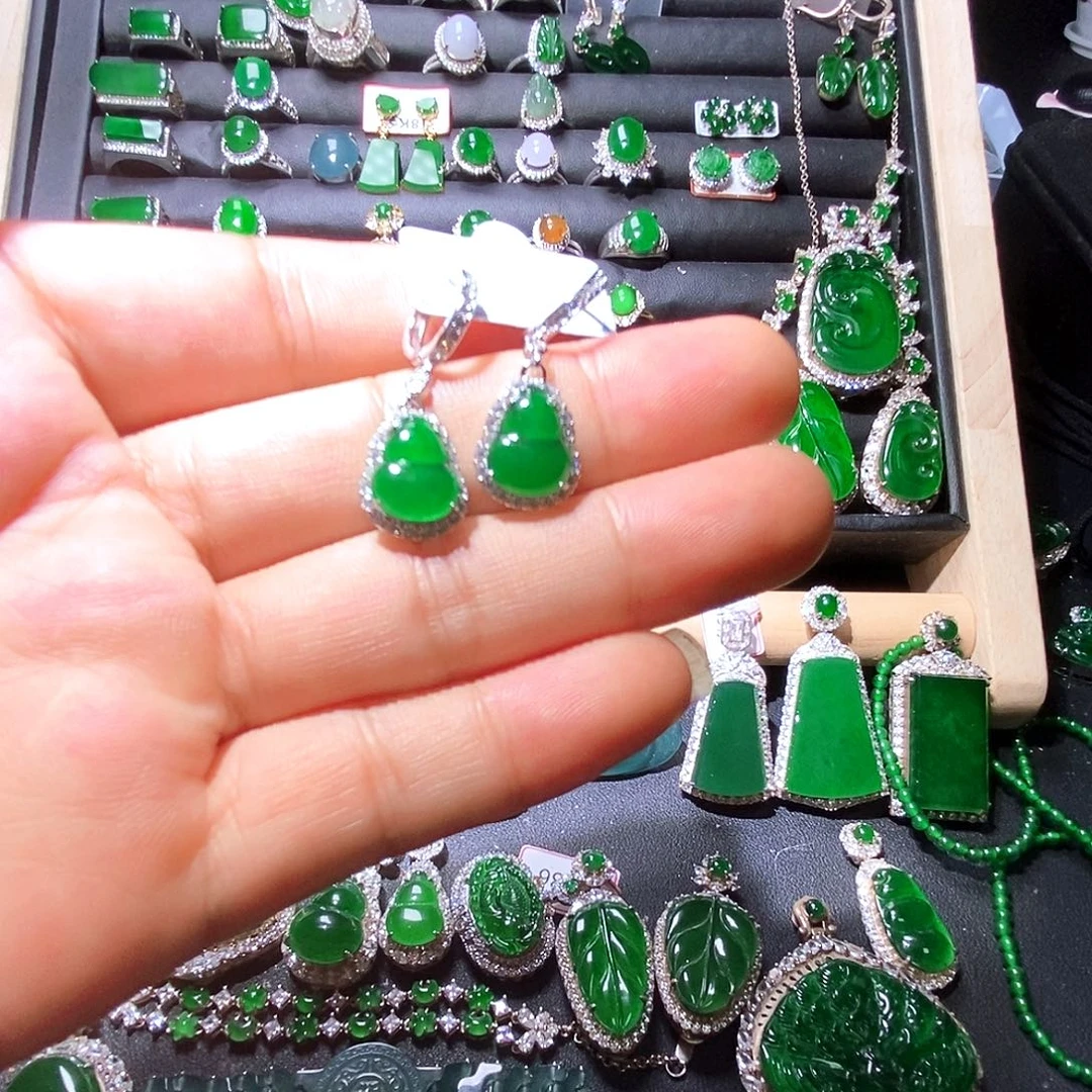 未镶嵌翡翠耳饰19