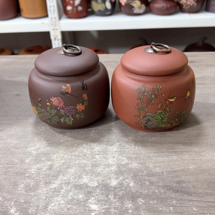茶叶罐紫砂醒茶罐