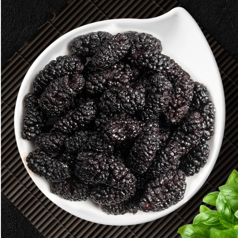 精选黑桑椹干泡茶泡水泡酒 新货批发桑葚干净无沙头茬新疆桑葚干