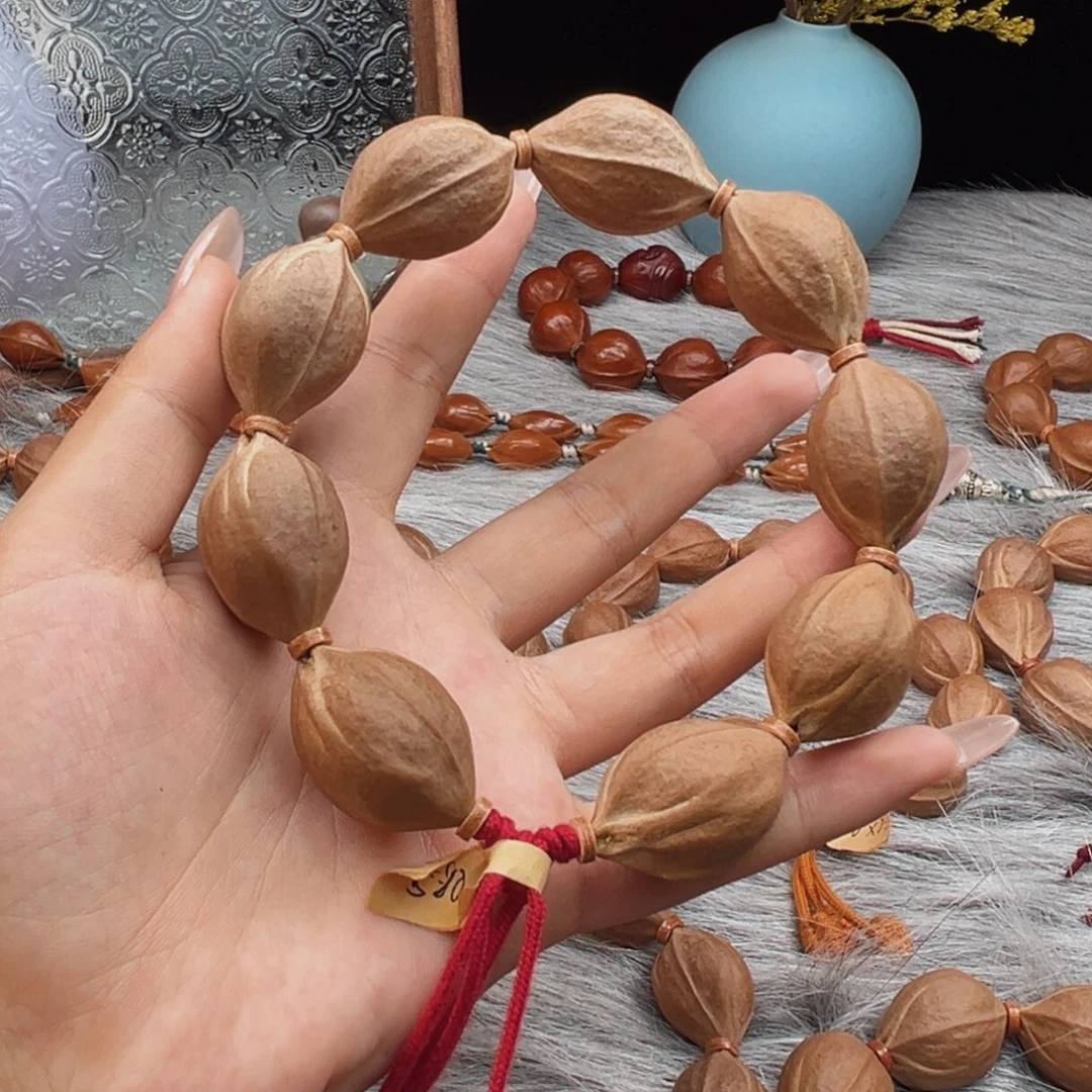橄榄核手串梅林铁核21×31素串鲨鱼背