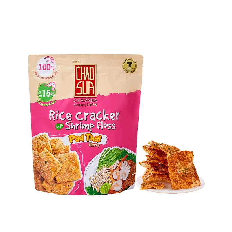 WHOLESOME泰国进口泰式虾松米饼280g零食