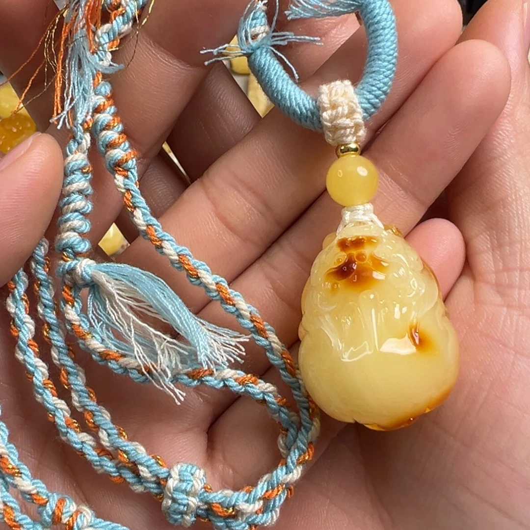 蜜蜡未镶嵌裸石蜜蜡