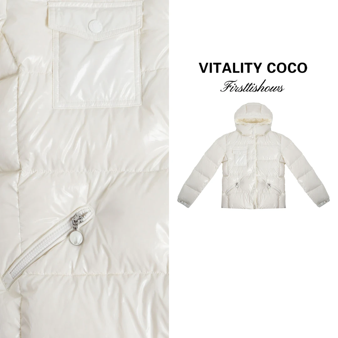 VITALITY COCO·MC系列新款女装 高定白鹅绒羽绒外套-2700