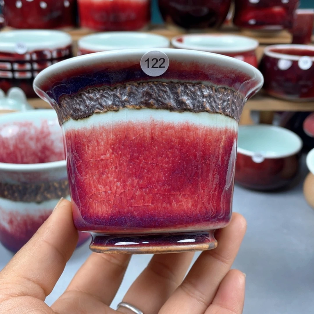 瓷片纯手工制作……