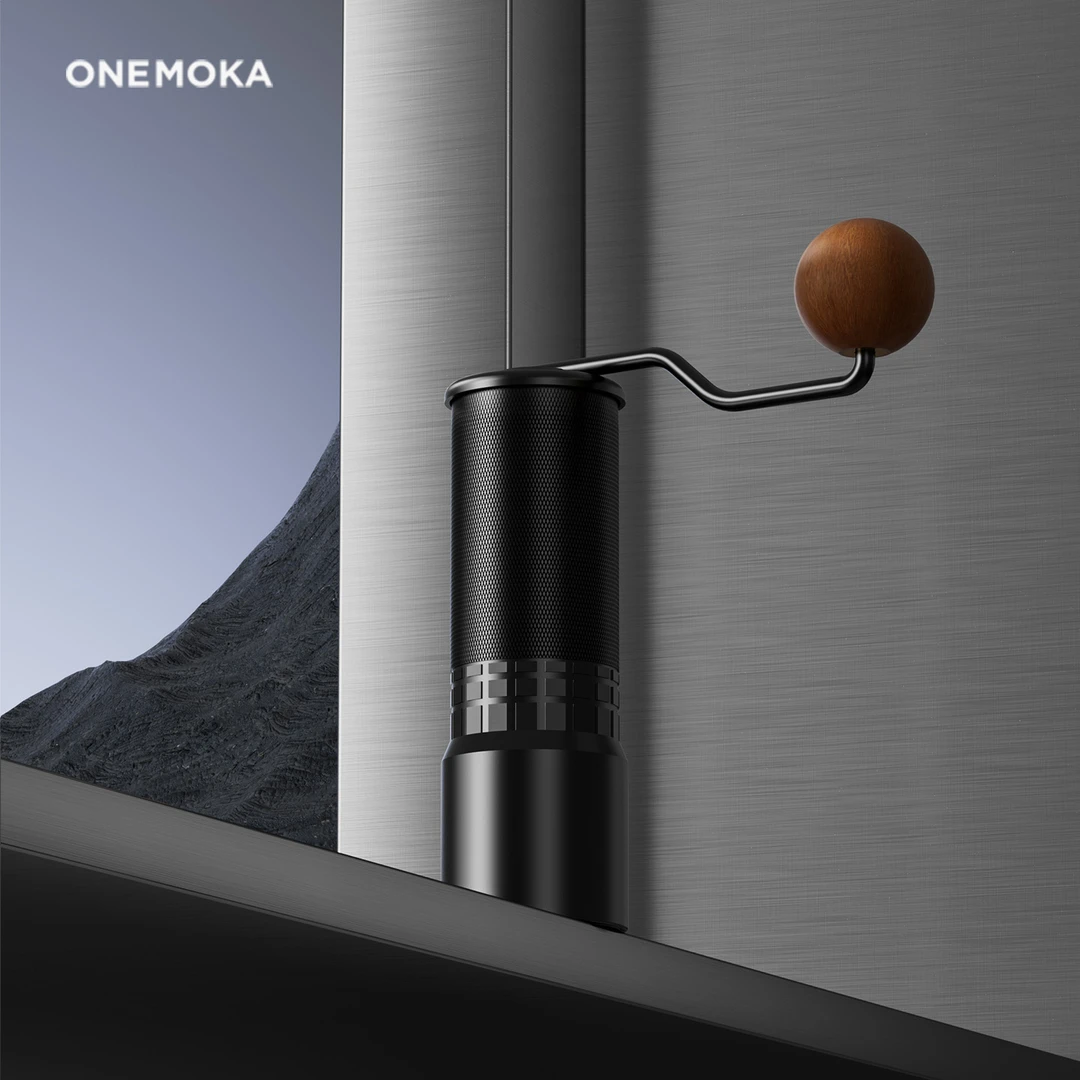 ONEMOKA手动研磨经典纯色手动咖啡磨豆机磨粉机意式充电小型便携