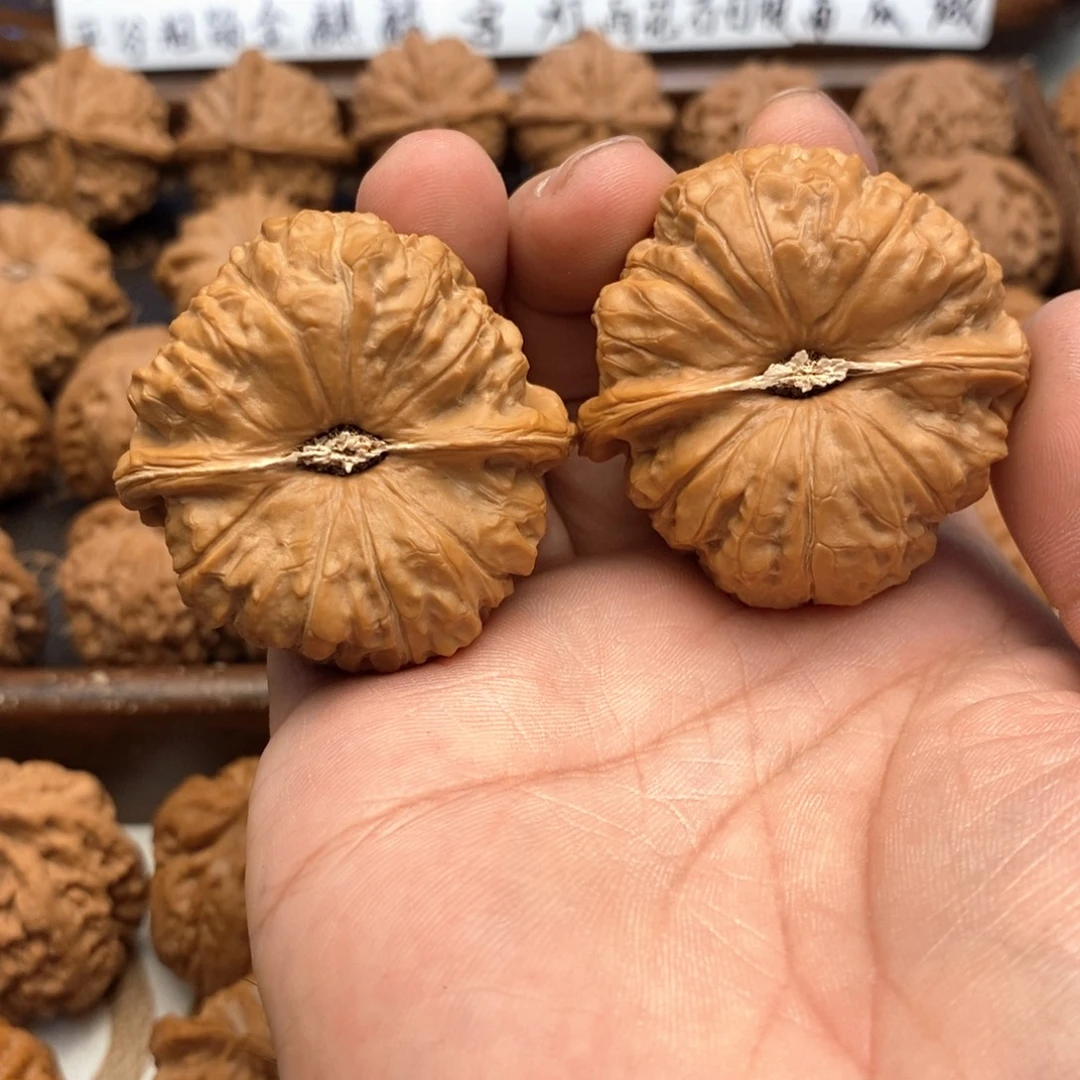 吊坠文玩核桃45尺 全品南瓜墩 52克 63