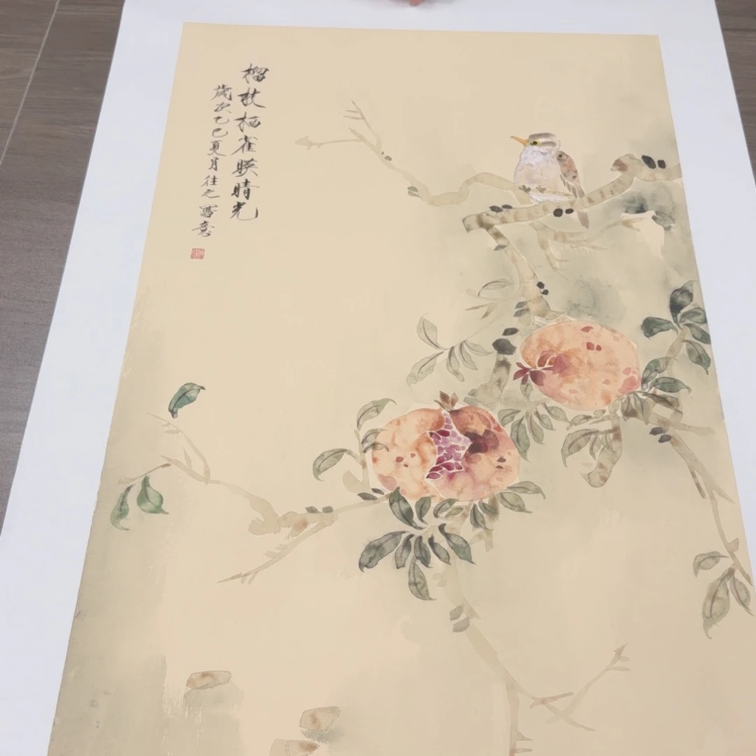 国画手绘国画作品