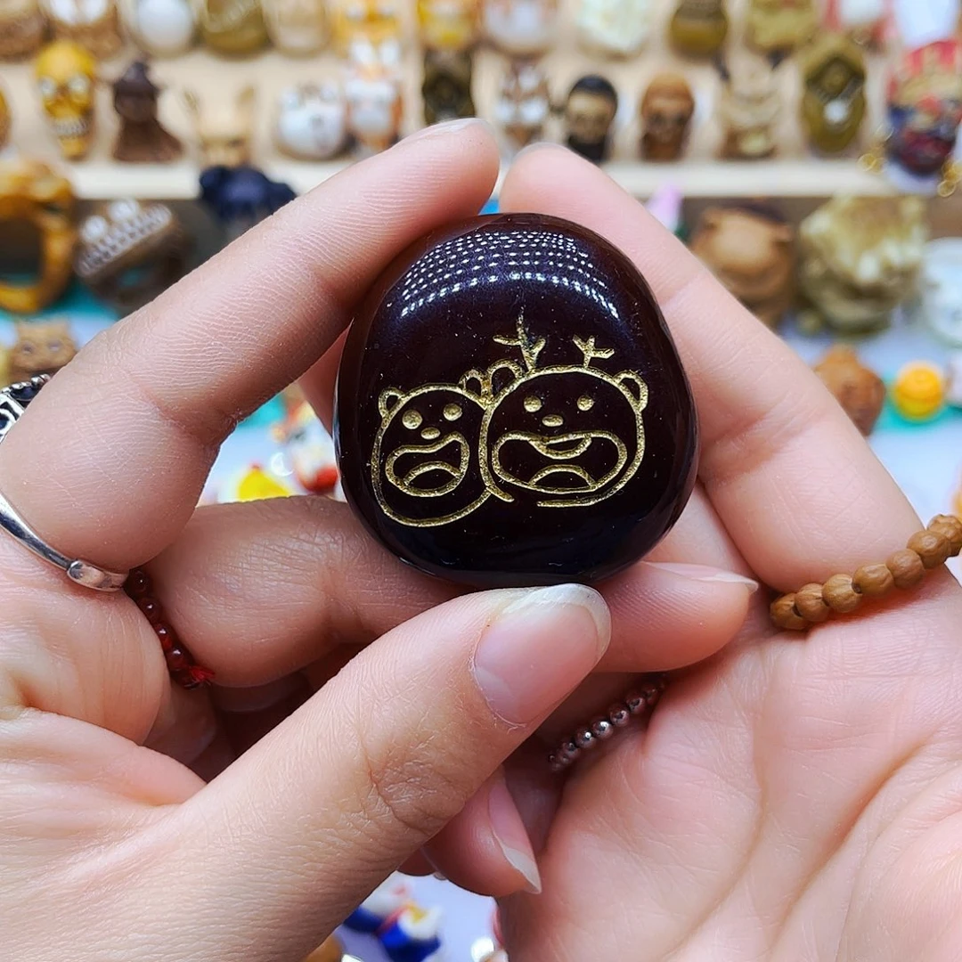 鹿骨手串/手链手工打磨配饰