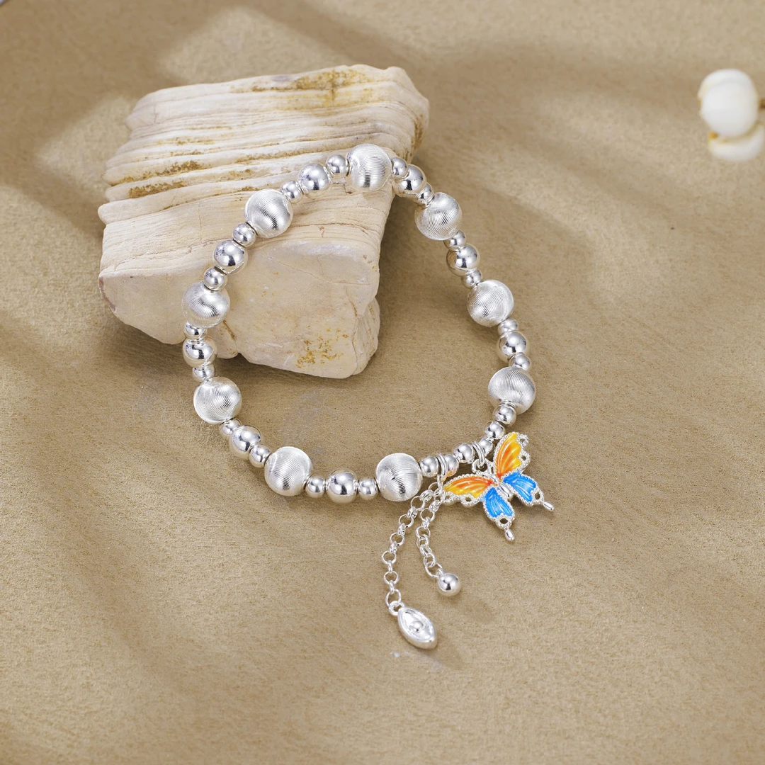 足银银制品 银饰品项链手链古风款韩版款百搭时尚潮流