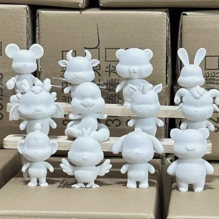 流体十二生肖摆件定制