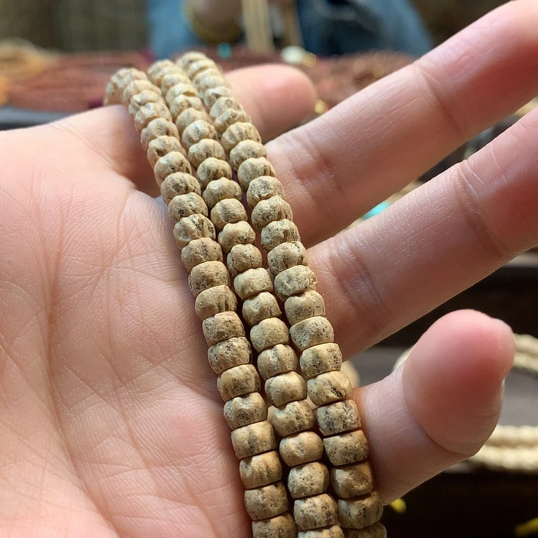 柏香籽/百香籽吊坠粉油皮顺纹药片