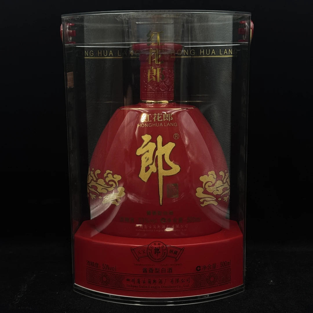陈年酒 2018年 郎酒  红花郎 红钻 500ml 53度