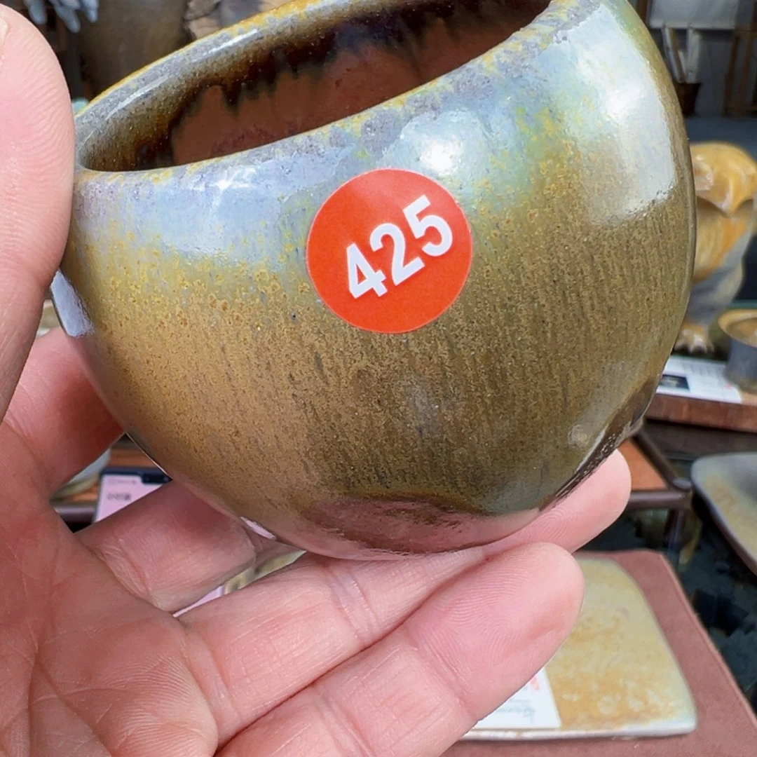 杯一*易425号手拉坯柴烧主人杯