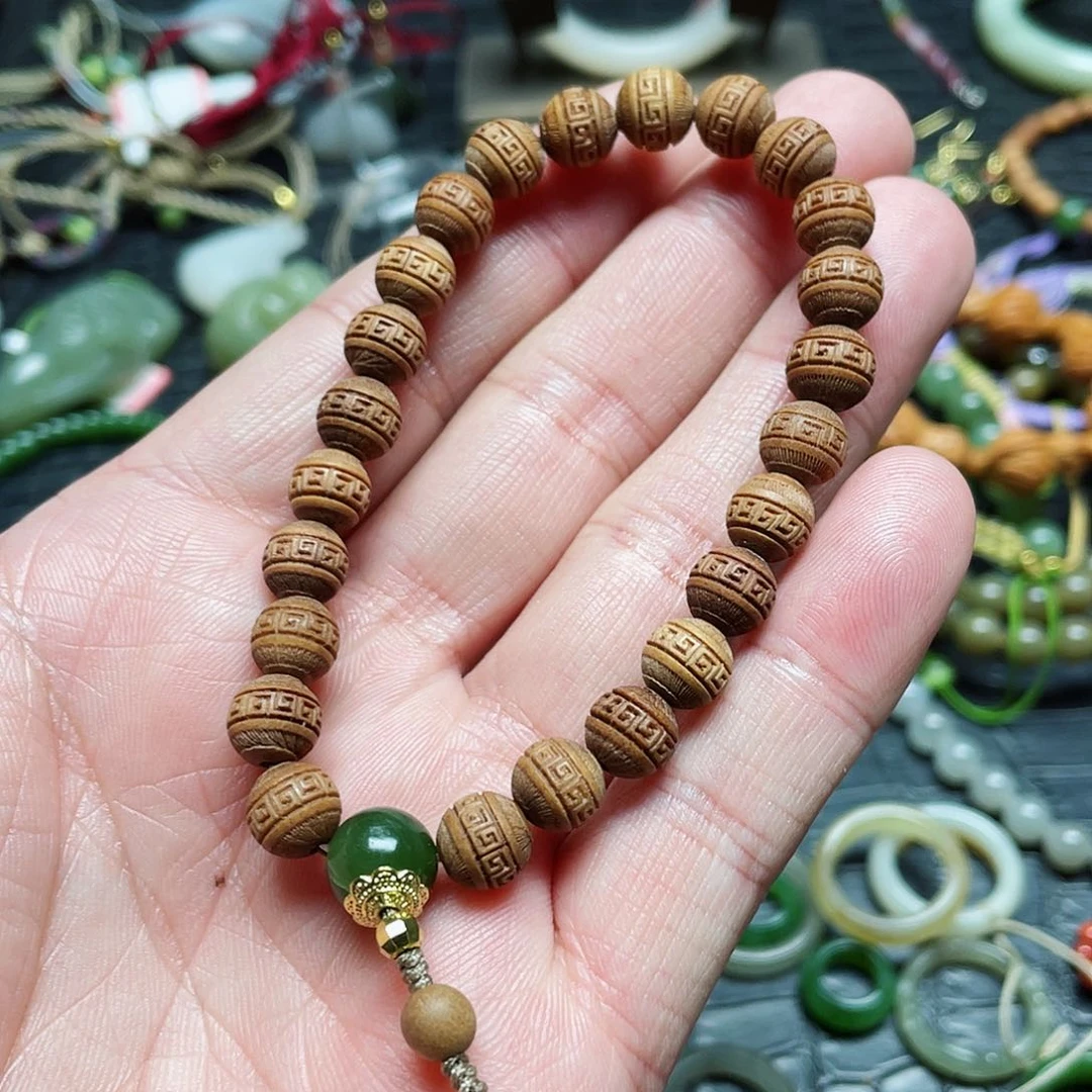 未镶嵌手链和田玉（糖玉）