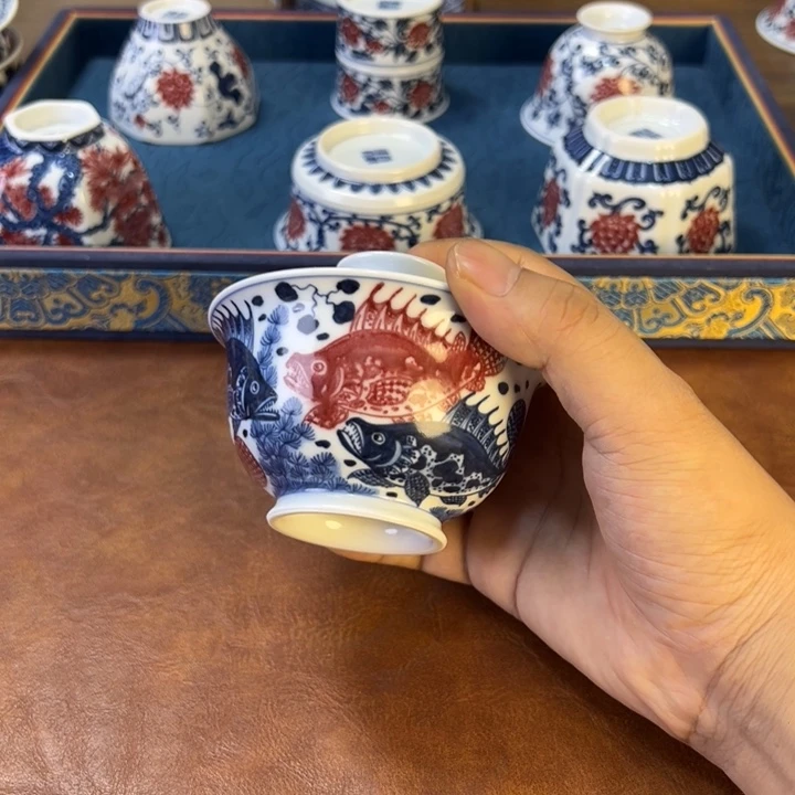 摆件景德镇茶器百宝箱