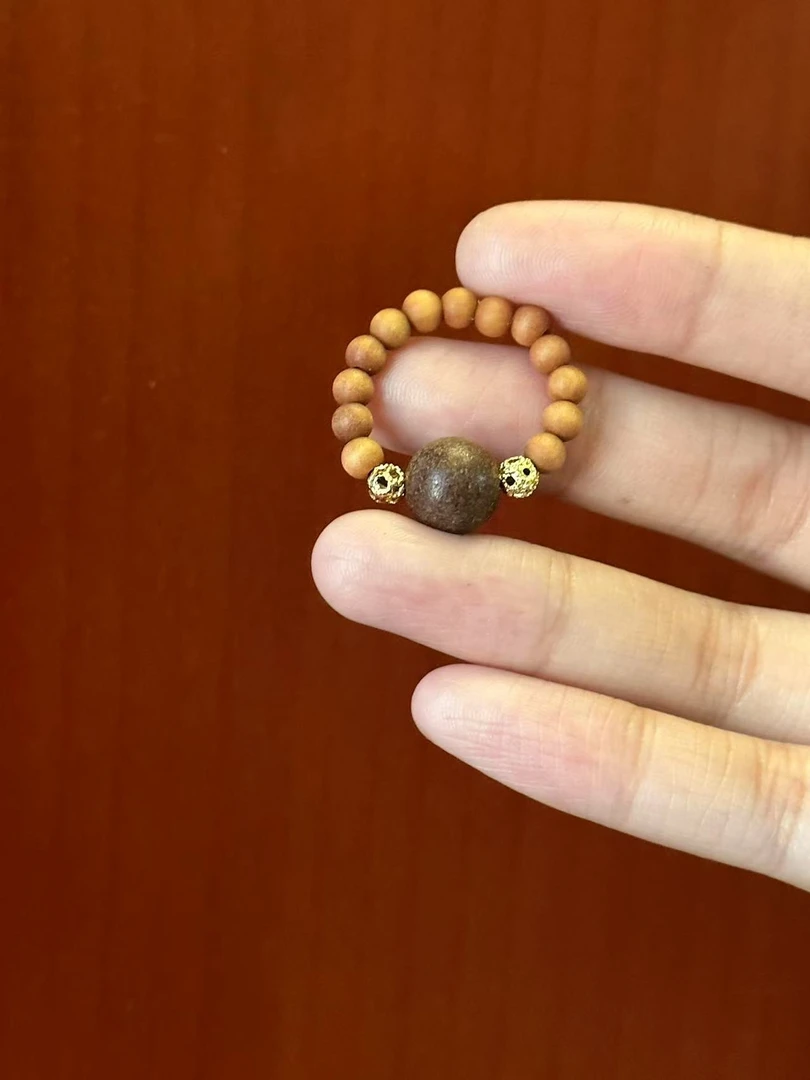 【禅茶香方】设计款戒指一个 合香珠非遗