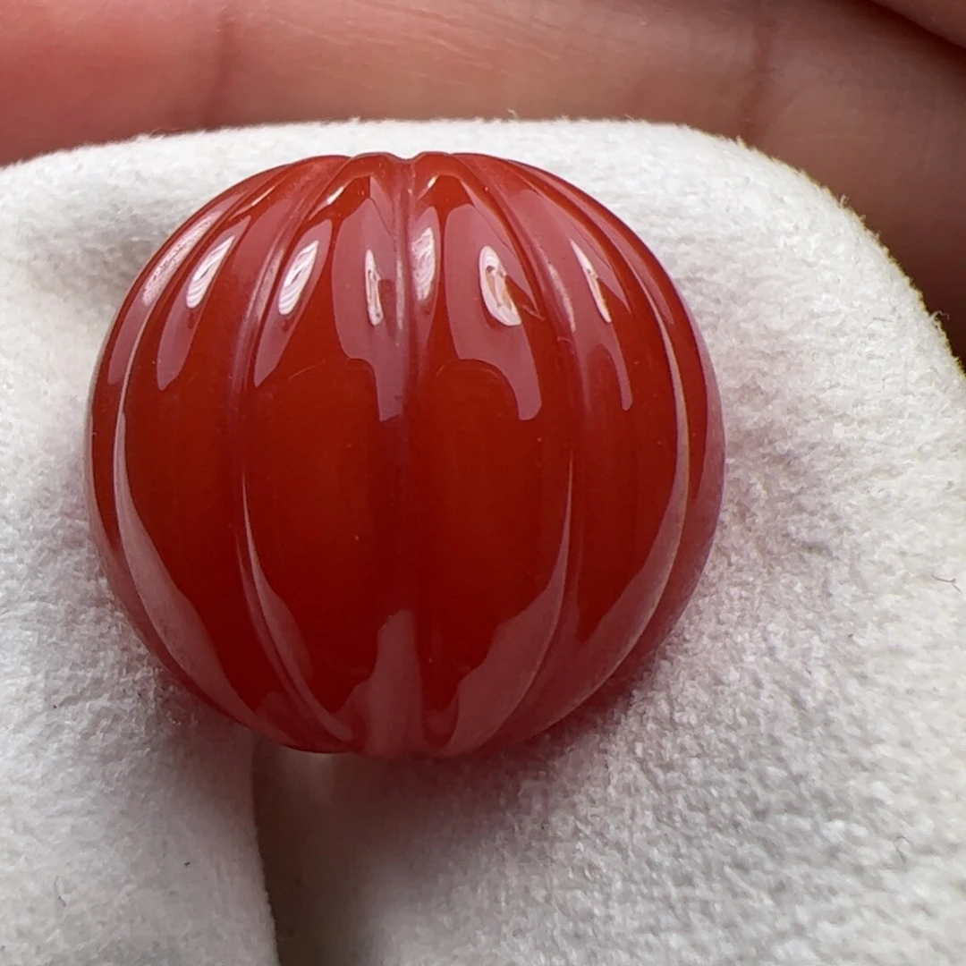 南红玛瑙珠子未镶嵌