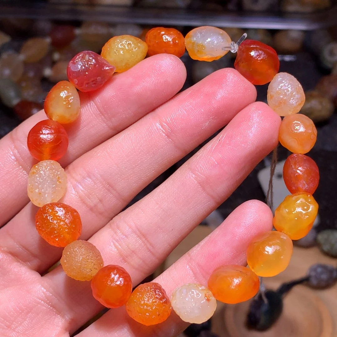 未镶嵌玛瑙/玉髓珠宝半成品