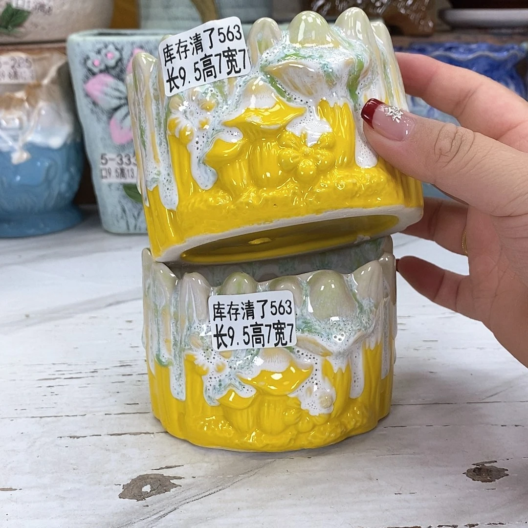 陶瓷@陶瓷花盆@@5563