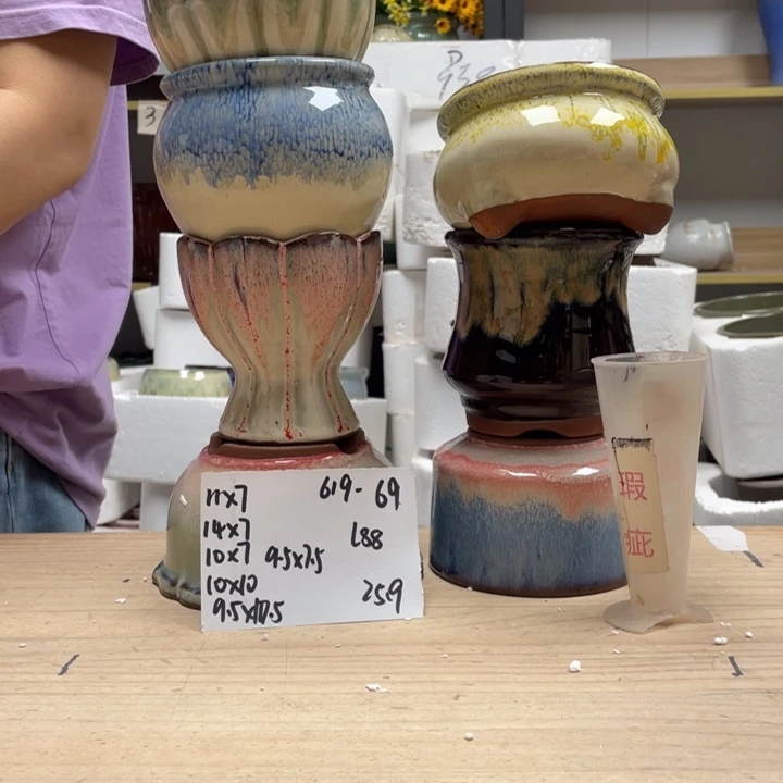 紫砂花盆多肉花盆微瑕69