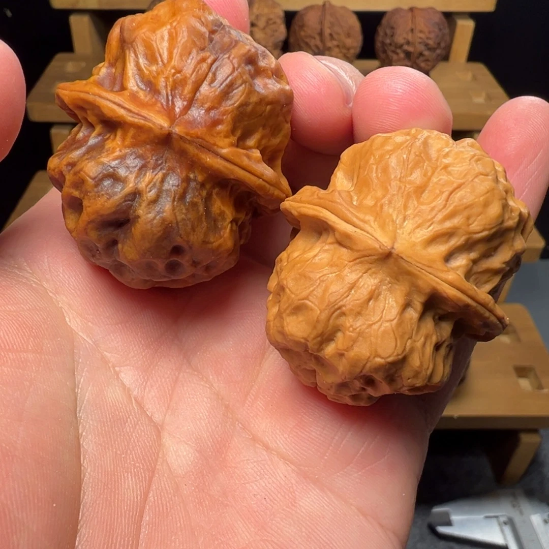 吊坠文玩核桃水晶元宝43mm