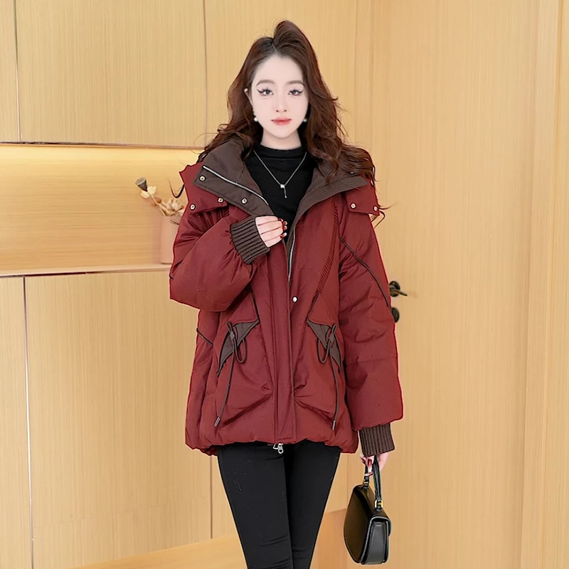 【羽绒服】冬季白鸭绒羽绒服百搭新款时尚莫瑞系穿搭休闲保暖女装