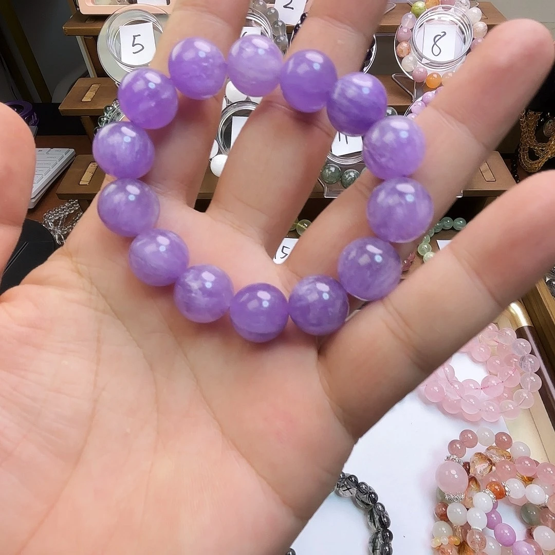 水晶手链未镶嵌天然紫水晶