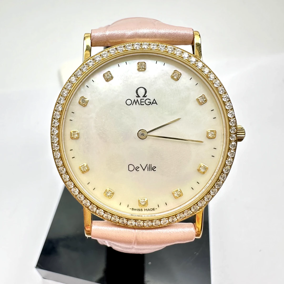 95新 Omega/欧米茄 欧米茄/碟飞/女表/石英/32mm/0655