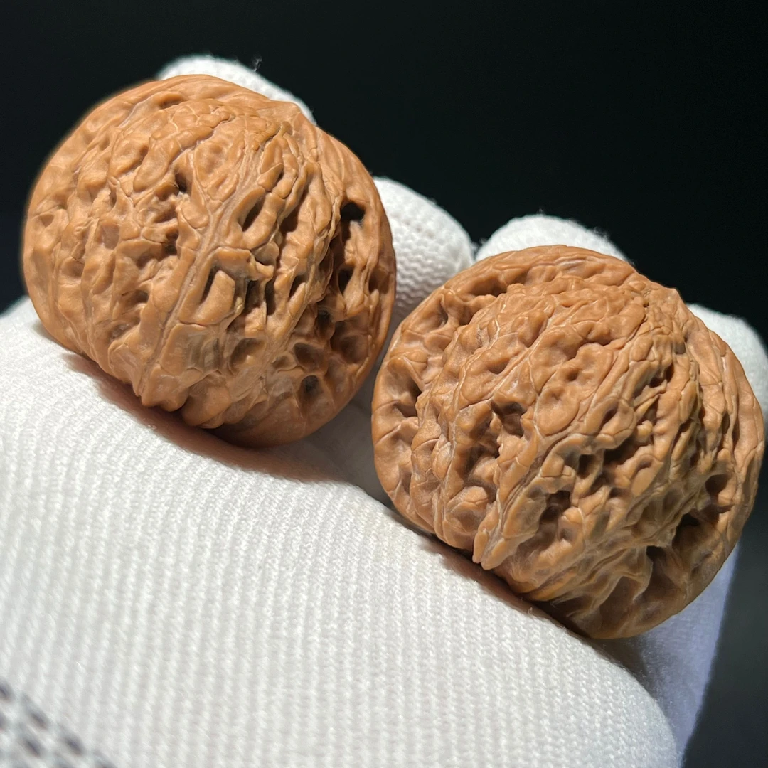 文玩核桃全品磨盘边40肚39高35山地磨【43】