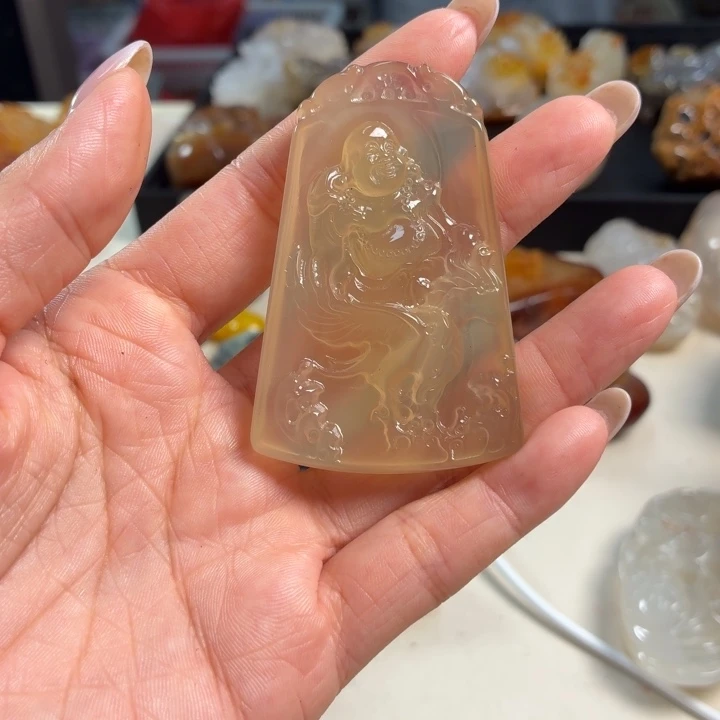 未镶嵌吊坠(不含链)玛瑙/玉髓