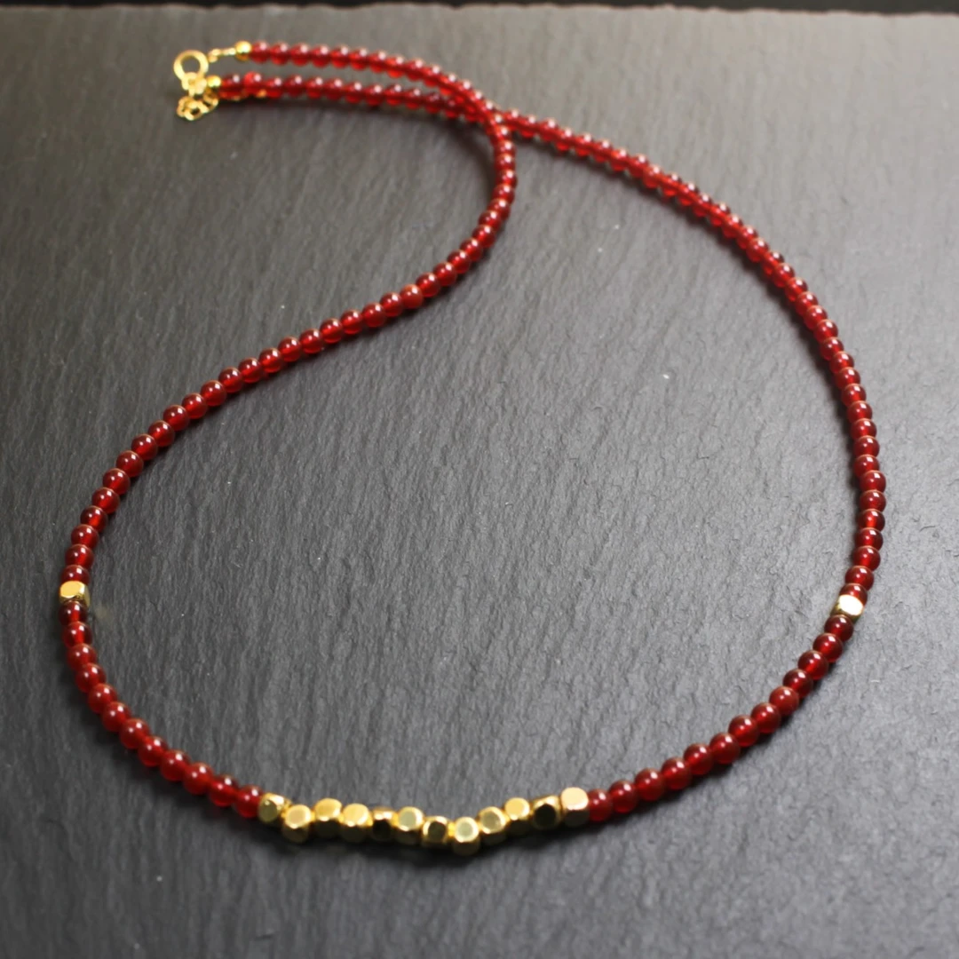 红玛瑙项链 JYDM23113003