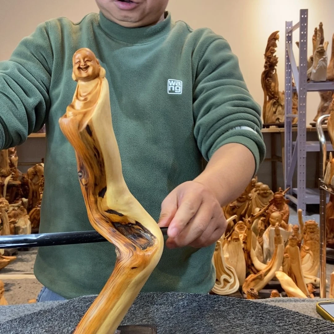 柏木（崖柏）太行崖柏根雕摆件