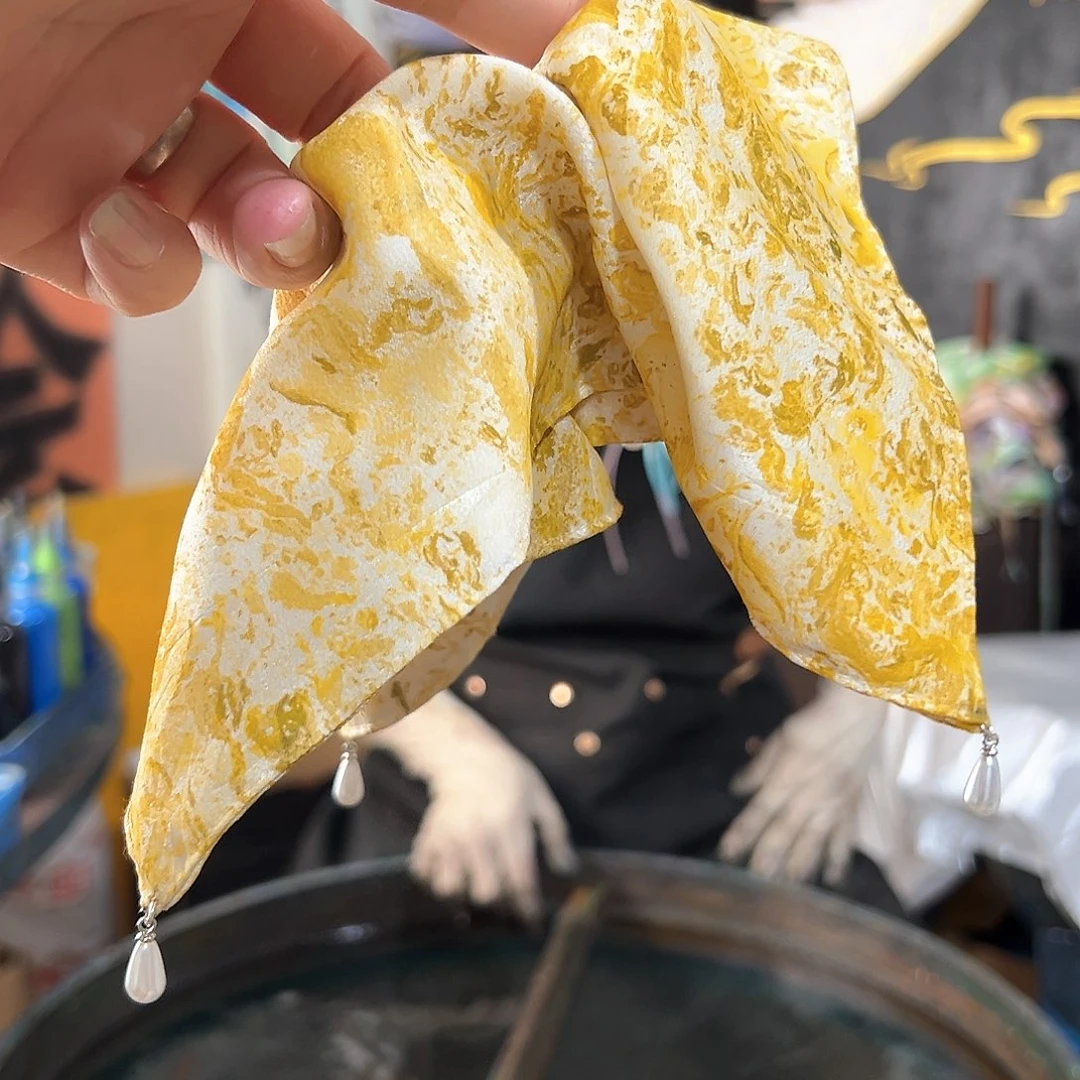 一**子476珍珠发圈手作