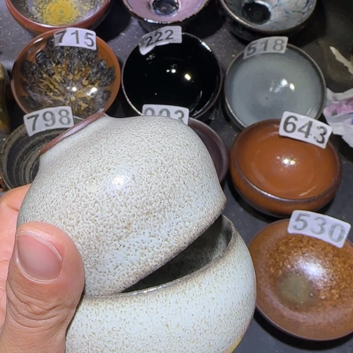 茶盏福建盏茶器葫芦套杯