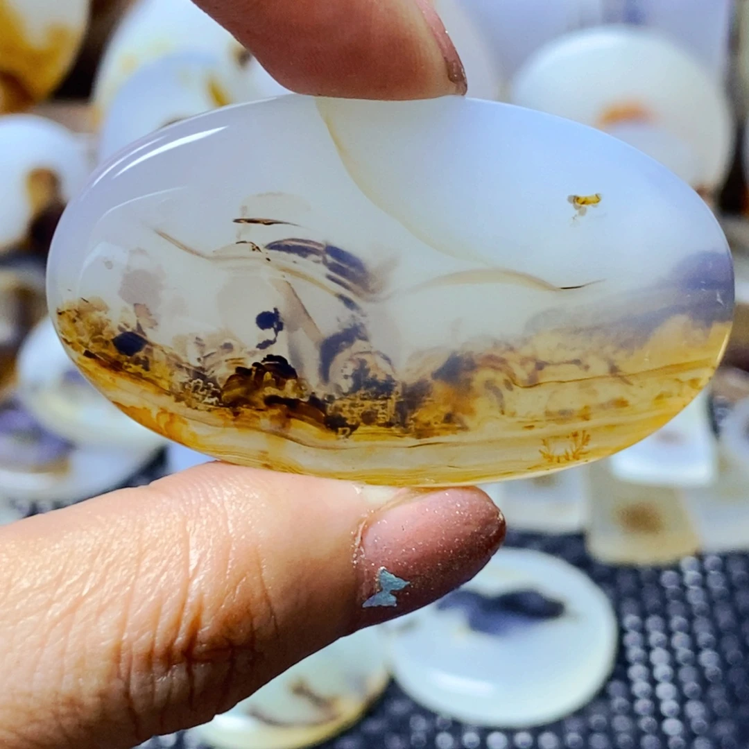 玛瑙/玉髓未镶嵌珠宝半成品