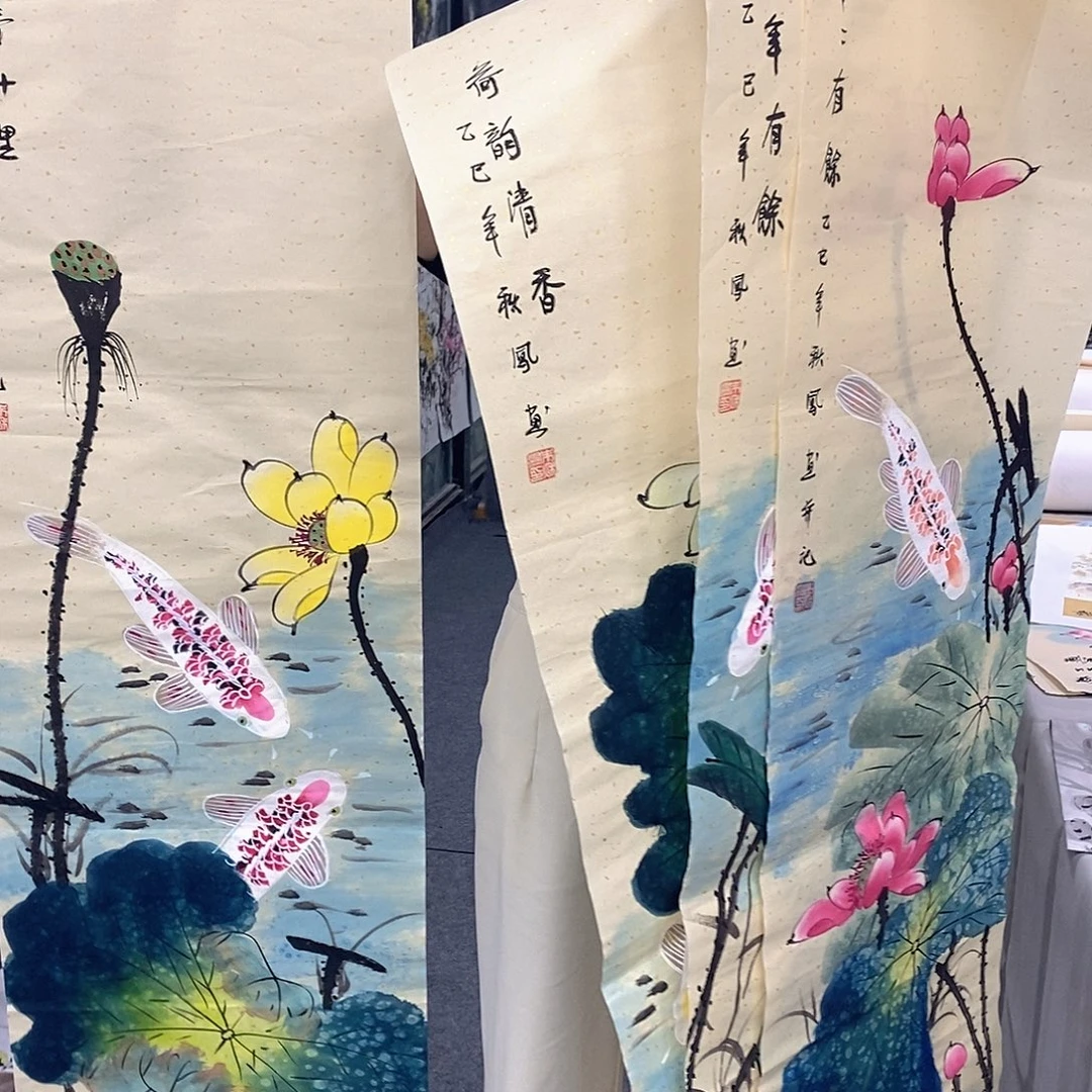 国画国画作品手绘