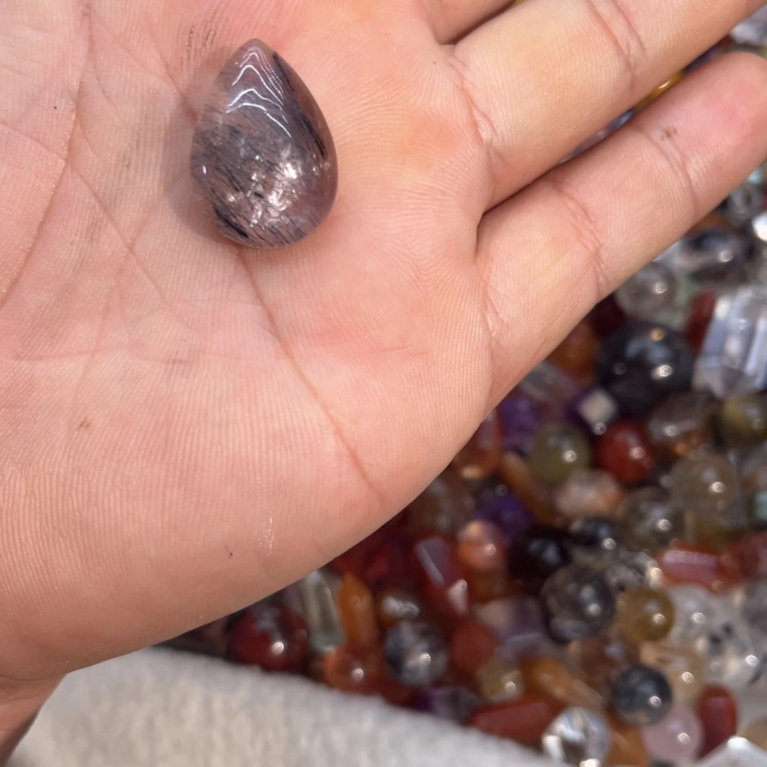 水晶珠宝半成品未镶嵌在*40号