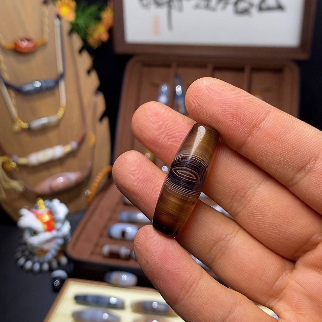 玛瑙/玉髓未镶嵌吊坠(赠链)