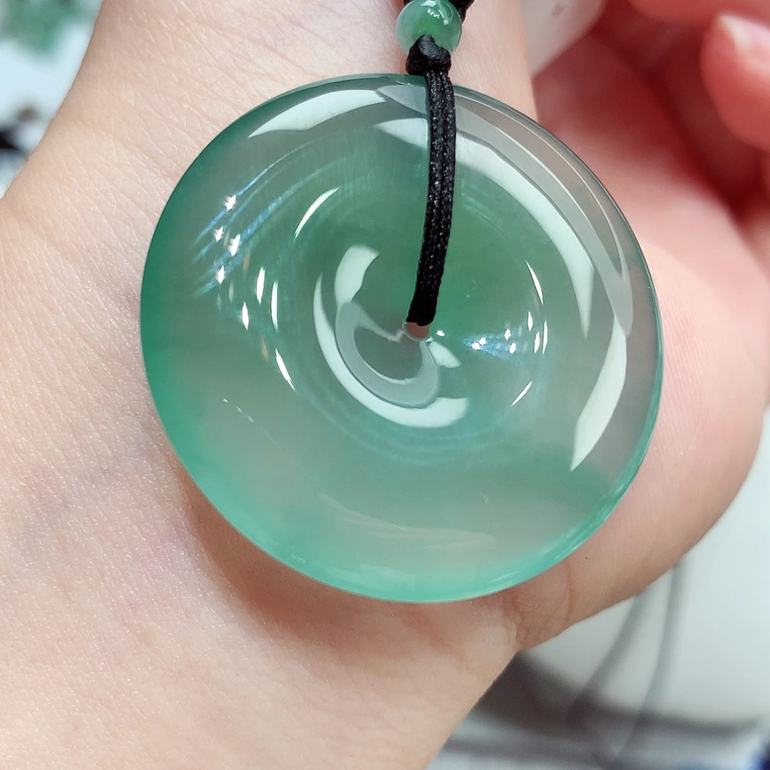 颈饰未镶嵌翡翠翡翠，34.2/6