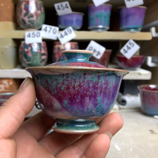 钧瓷的制作方法和