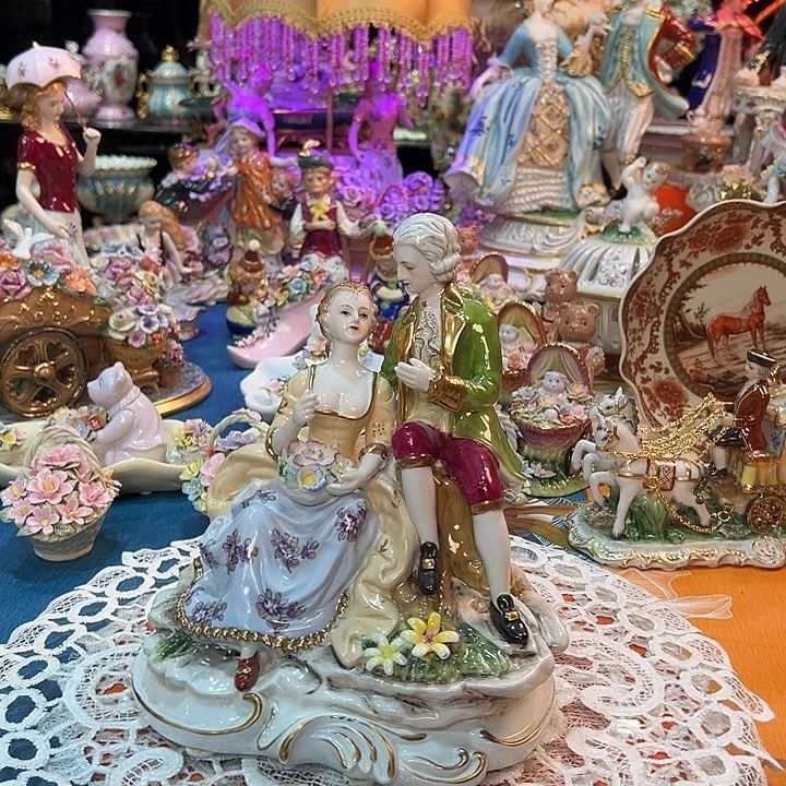 陶瓷情侣瓷偶 老货库存