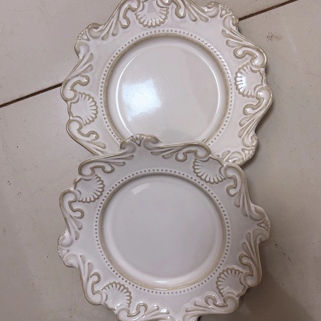 何***滚瓷片瑕疵特价陶瓷骨碟