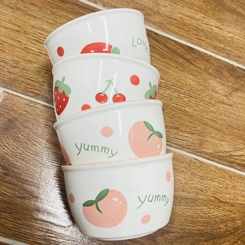 《直播专属》草莓桃子4.5英寸四个带走