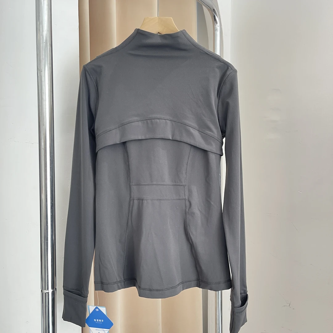 17-14 修身透气瑜伽长袖上衣