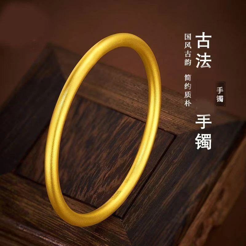 合金手镯 古法传承手镯女款时尚百搭国风古韵经典复古